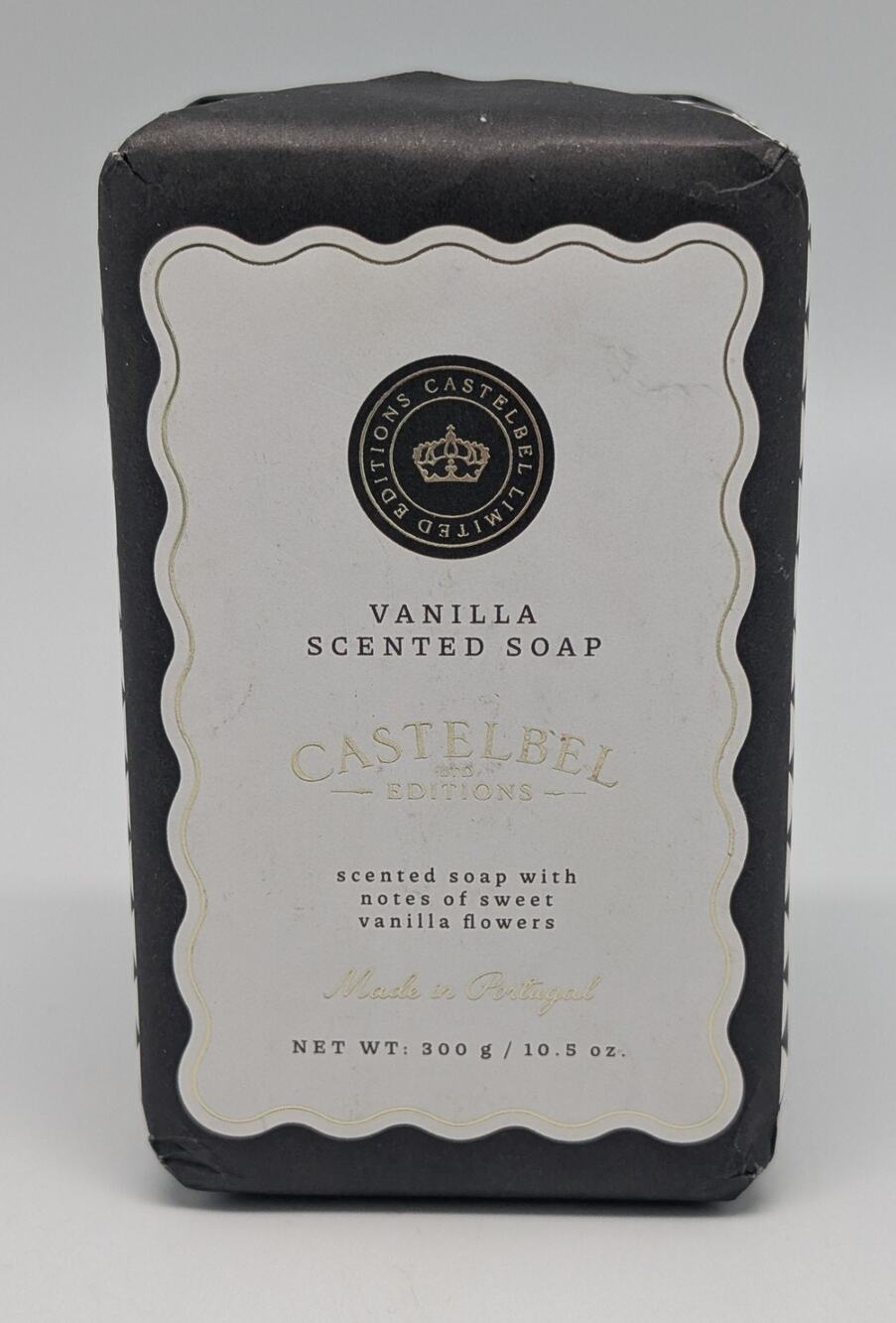NEW Castelbel Sweet Vanilla Flower Bar Soap 10.5 oz Made in PORTUGAL